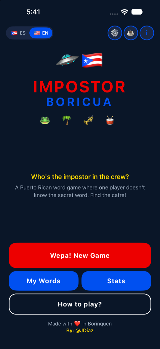 Impostor Boricua screenshot 1