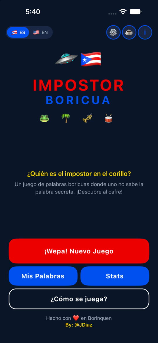 Impostor Boricua screenshot 1