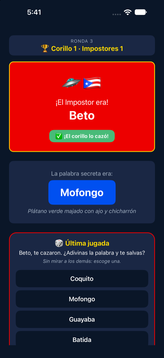 Impostor Boricua screenshot 4
